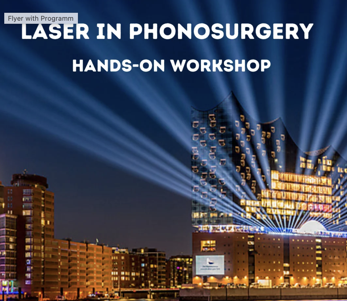 Blue Lasers In Phonosurgery Hamburg, Germany 